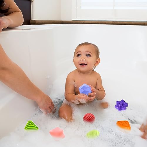 AiTuiTui Baby Sensory Montessori Activity Toys for 1 2 Year Old Boy Girl, Early Learning Develop Shape Sorter Cube with Soft Textured Balls for Infants Toddler Birthday or Easter Gifts - Image 6