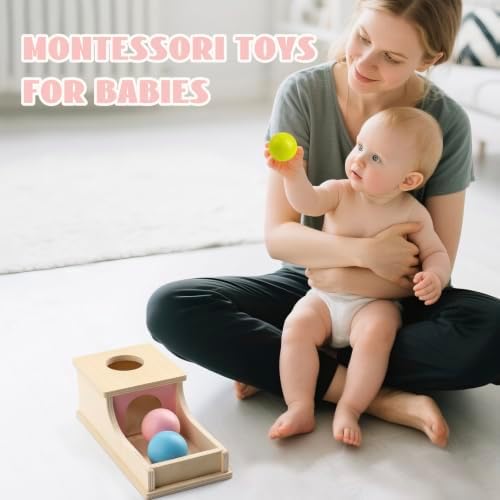 Montessori Toys for 1 Year Old, Wooden Object Permanence Box for Babies - Image 6
