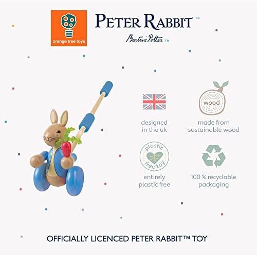 Orange Tree Toys Peter Rabbit Push Along - Image 4