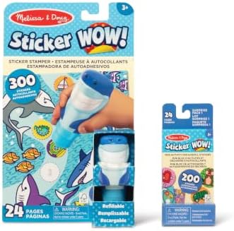 Melissa & Doug Sticker Wow! Shark Bundle, Sticker Stamper Activity Toy by Unknown