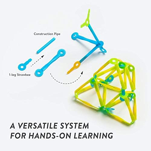 Strawbees STEAM Starter Kit I Building Toys I Straws and Connectors - Image 2