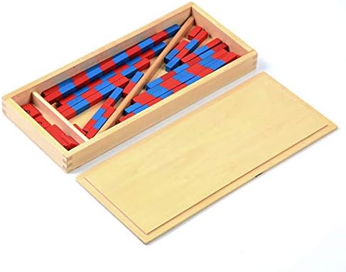 Kghios Montessori Small Numerical Rods with Number Tiles Math Toys for Kids - Image 3