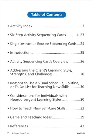 Super Duper Publications | Webber® Activities of Daily Living Photo Sequencing Cards | Educational Learning Resource for Children - Image 3