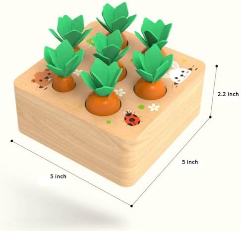 Ancaixin Montessori Toys for Babies 6-12 Months, Wooden Toys for 1 Year Old - Image 4