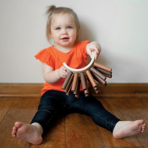 Montessori Eco-Friendly Wooden Jiggle Sticks – Sensory & Fine Motor Development Tool for Ages 12 Months+, Early Childhood & Special Needs Learning - Image 5
