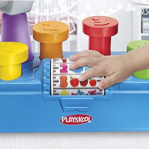 Playskool Tap 'n Spin Tool Bench Activity Toy Toolbox with Hammer for Toddlers 12 Months and Up Amazon Exclusive - Image 7