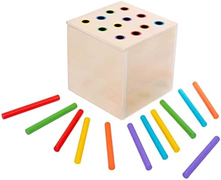 Adena Montessori 4 in 1 Wooden Play Kit for Babies 6-12 Months - Image 6