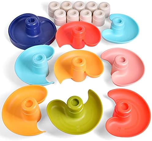 Ball Drop Toy for Toddlers, 9-Layer Spiral Tower with 3 Rolling Sound Balls - Image 5