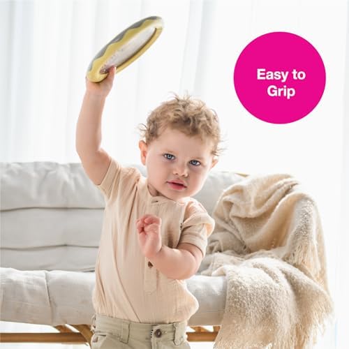 Edushape Jungle World Drum for Baby - Set of 1 Baby Drum Toy for Toddlers 1-3 - Small Drums Musical Toy for Babies 1 Year Old and Up, Soothing Sounds, Fun Tummy Time and Sensory Development - Image 5