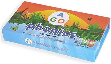 AGO Phonics Card Game for Kids – Learn to Read, 3 Levels, 162 Cards - Image 4