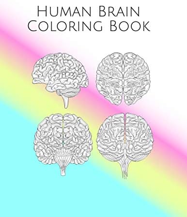 Human Brain Coloring Book: Brain Art & Anatomy Workbook for Kids & Adults - Stress-free Neuroscience Learning by Unknown