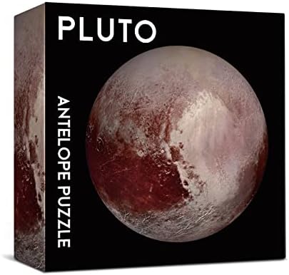 Antelope - 1000 Piece Jigsaw Puzzle for Adults, Pluto Space Puzzle, Planet Round Circle Puzzle, Solar System, High Resolution, Matte Finish, No Dust - Image 4
