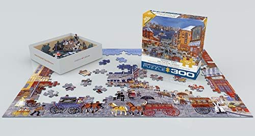 EuroGraphics (EURHR Market Days On Fulton Street 300Piece Puzzle 300Piece Jigsaw Puzzle, 8300-5384 - Image 3