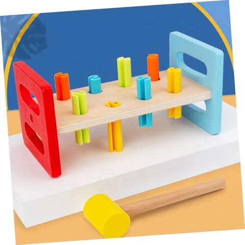 2pcs Pounding Bench Toys for Children, Cognitive Hammering Playthings - Image 4