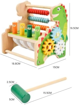 Wooden Hammering Pounding Toy, Educational Activities - Image 5