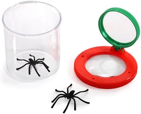 Coloch Set of 10 Insert Bug Viewer for Kids, Magnifying Insect Box, Bug Magnifier Container Critter Insect Bug Cage Bug Jar Bug Viewer Collecting Kit Bug Catcher Set - Image 4