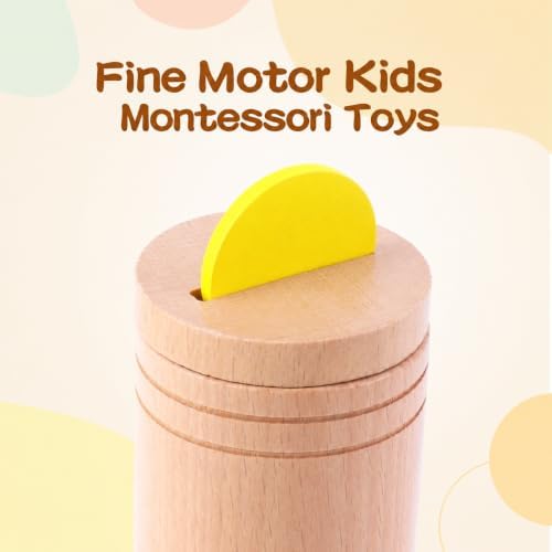 Montessori Toys for 1-3 Year Old|Educational kidsToys |for 1 2 3 Age |Busy Board 18 Month Old|Fine Motor Developmental and Sensory Matching Games|Stacking Toys for Boys Girls Gifts - Image 6
