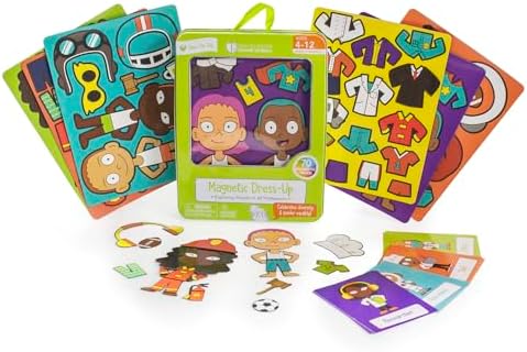 Open The Joy Magnetic Dress-Up Playset for Kids, Mix & Match, Ages 4+ - Image 2