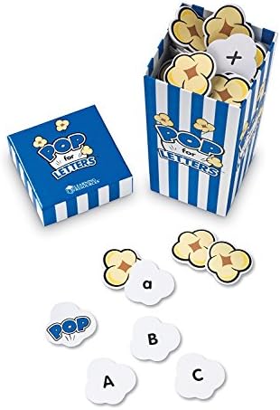 Learning Resources Pop for Letters, Early Phonics Game, Alphabet Recognition, ABCs, 8 Pop Cards, Ages 4+, Grades PreK+ by LearningResources