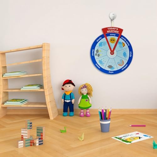 Weather Wheels, Educational and Learning Activities for Kids, Preschool Learning Toys, Classroom Decor - Image 5
