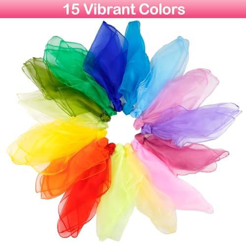Scarves for Kids Play, Juggling Scarves, Play Scarve - Image 3