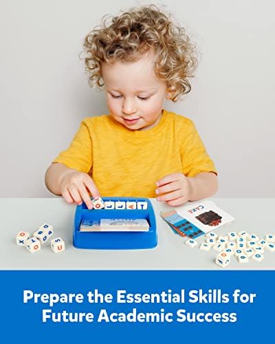 Coogam Matching Letter Game, Alphabet Spelling Reading Flash Cards, Math Number Words Puzzle Montessori Early Learning Educational Gift Toys for 3 4 5 Year Old Kids - Image 5