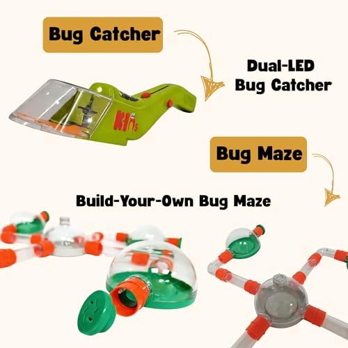 Bug Catcher for Kids – Bug Catching Kit with Modular Bugs Maze, Bug Terrarium for Kids, STEM Outdoor Science Toy & Bug Farm for Kids Ages 4–8 - Image 2