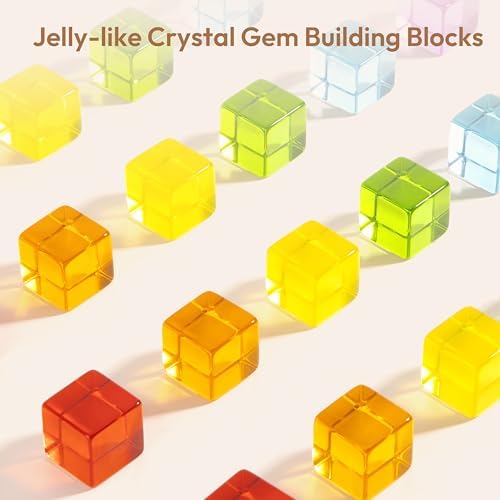 Woodtoe 24 PCS Rainbow Blocks Set, Wooden Building Blocks for Kids Ages 3-6 - Image 3