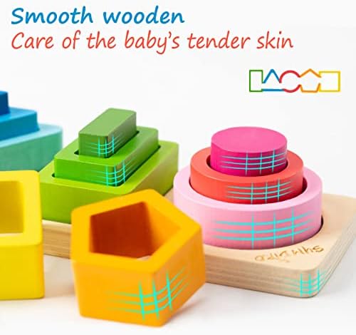 Symdiro Montessori Toys for 1-3 Year Old Boys & Girls, Sensory Learning Set - Image 4