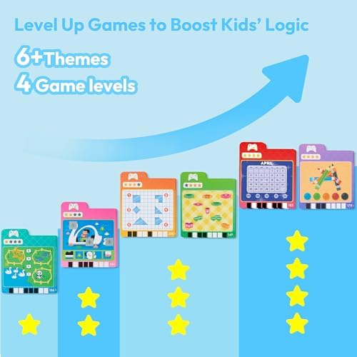JOVA lalalark Talking Flash Cards for Kids 3 4 5 Year Old, Kids Learning Toys with 136 Sight Words & 64 Games, Montessori Educational Toy for Kids, Preschool Learning Activities, Boys Girls Gifts - Image 4