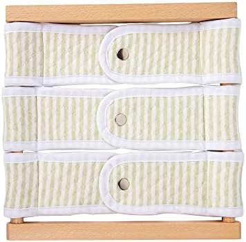 Montessori Wooden Toys for Dressing Learning Board Learning Basic Dressing Skills - Buttons, Snaps, Zippers, Belt Buckles Toys for 1 2 3 Year Old Toddlers Sensory Toy Gifts(Snapping Cloth) by YunHeXinQiaoToysFactory