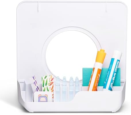 TIME TIMER Visual Schedule Package - 8-inch 60 Minute Visual Routine Timer with Dry Erase Board, PECS Cards, and Whiteboard Marker - for Kids Desk, Classroom, Home, and Routines (Purple) - Image 4