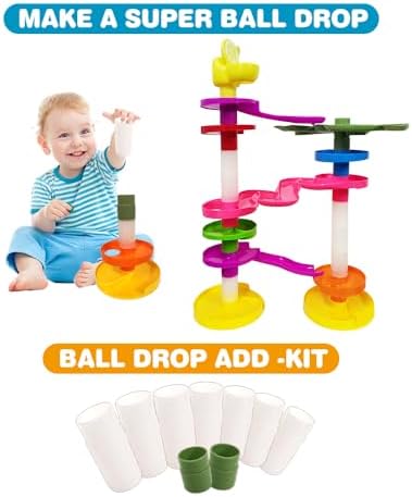 Ball Drop Spacers - Ball Drop Marble Run Set 9 Piece Expansion Pack - Image 6