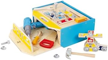 Hape Little Engineer's Workbench Toy - Image 4