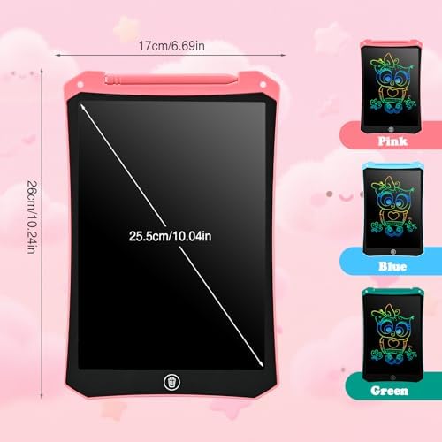EooCoo 10 Inch LCD Writing Table for Kids, Drawing Pads 2 Pack - Image 5