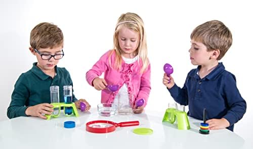 Thames & Kosmos Kids First Science Laboratory STEM Experiment Kit for Preschoolers, Young Learners Ages 3+ | Includes Durable, Colorful, Plastic Scientific Tools for a Hands-on Learning Experience - Image 5