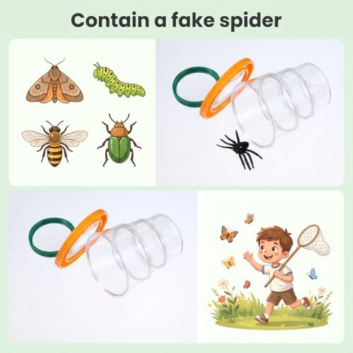 2 Pcs Insect Bug Viewer for Kids, Scalable Portable Bug Container - Image 6