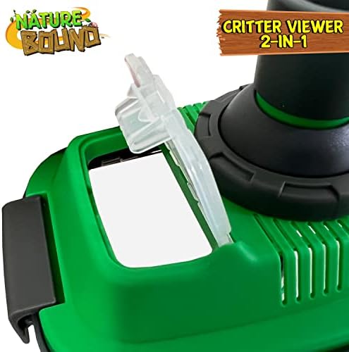 Nature Bound 2-in-1 Habitat with Microscope for Insects and Other Critters, Includes Lid and Removable Portable Microscope - Image 5