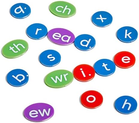 hand2mind Lowercase Phonics Chips, Reading Tools for Kids, Ages 3+ - Image 6