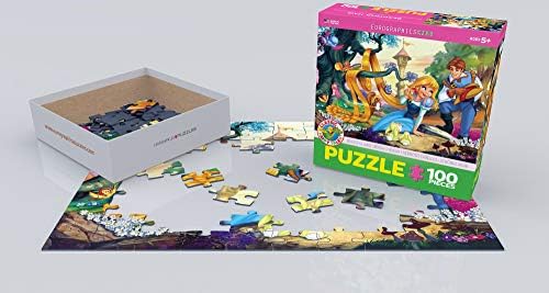 EuroGraphics Beautiful Hair Jigsaw Puzzle (100-Piece) - Image 3