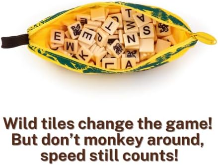 Bananagrams WildTiles Vocabulary Building and Spelling Improvement Lettered Tile Game for Ages 7 and Up - Image 4