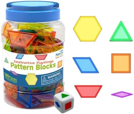 Geometric Shapes Transparent Educational Geometric Toy by Unknown