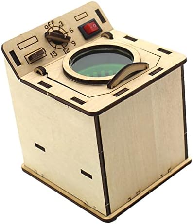 harayaa Wooden Science Experiment Kid Toy Washing Machine for Homeschool by Unknown