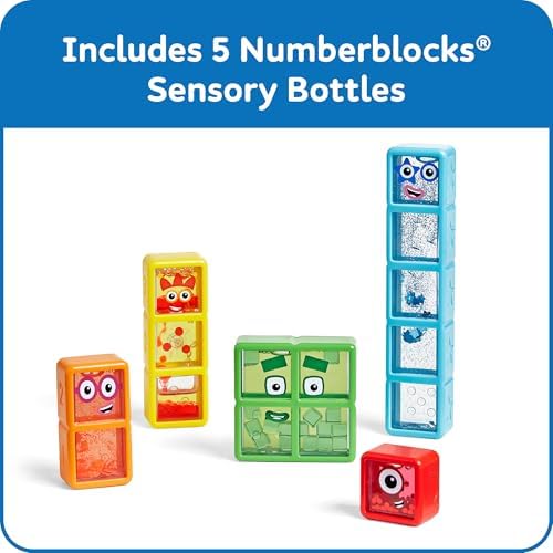 hand2mind Numberblocks One to Five Sensory Bottles, Ages 3+ - Image 2