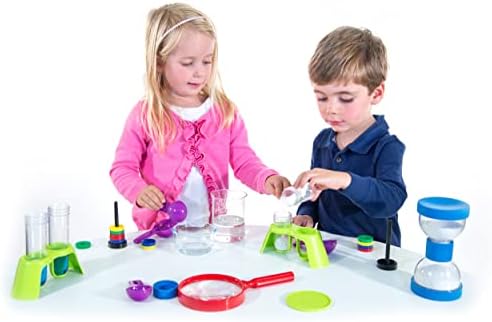 Thames & Kosmos Kids First Science Laboratory STEM Experiment Kit for Preschoolers, Young Learners Ages 3+ | Includes Durable, Colorful, Plastic Scientific Tools for a Hands-on Learning Experience - Image 6