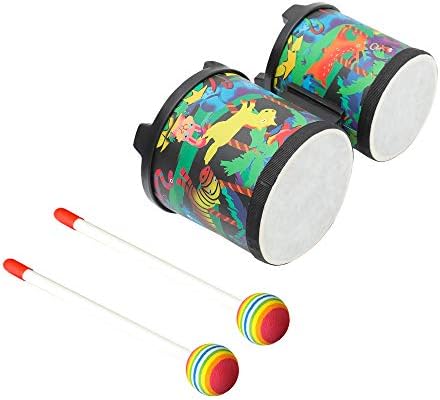 Ubblove Bongo Drums Set for Kids: Percussion Floor Tom Drum for Children - Image 2