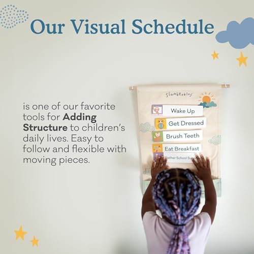 Slumberkins 18 Piece Visual Schedule for Kids - Image 2