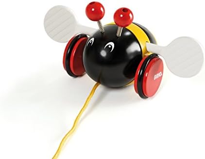 BRIO World - 30165 Pull Along Bumblebee | The Perfect Playmate for Your Toddler by Unknown