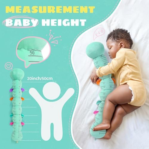 AWOTOY Baby Toys 6-12 Months Music Caterpillar Stuffed Animals Infant Toys - Image 6