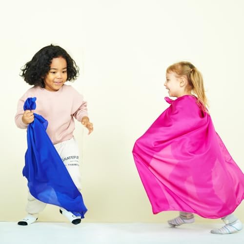 Play Scarves Set of 6 with a Storage Bag for Kids - Image 3